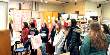 Mars High students tackle waste crisis with recycling field trip