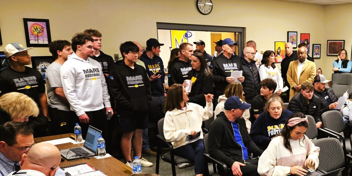 Mars School Board Hires Zachary Benedek as Head Football Coach After Debate Over Process
