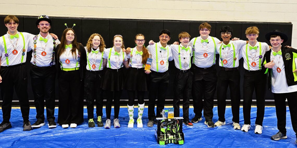 Mars Robotics Team Earns State Championship Berth with Award-Winning Design