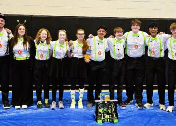 Mars Robotics Team Earns State Championship Berth with Award-Winning Design