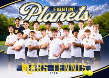 Mars Fightin’ Planets Boys Varsity Tennis – A Young Talented Team