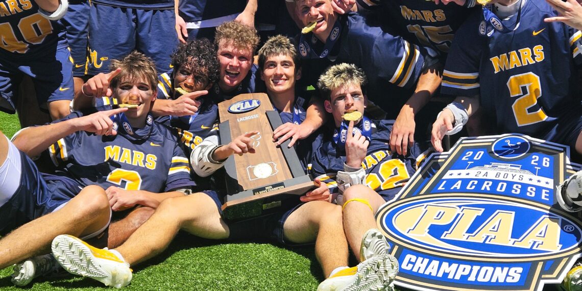 Mars Rallies Past Penncrest 14-13 to Capture Second PIAA Boys Lacrosse Championship
