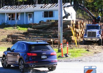 Tree Clearing at Franklin and Route 228 Sets Stage for Meijer Development